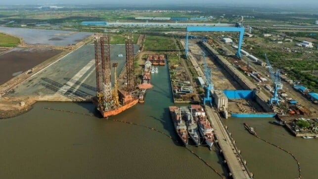 India shipyard