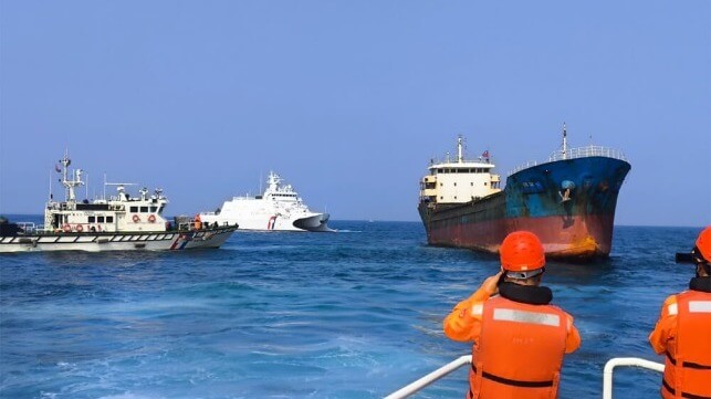 Taiwan detained Chinese-owed vessel on suspicion it damaged subsea cables