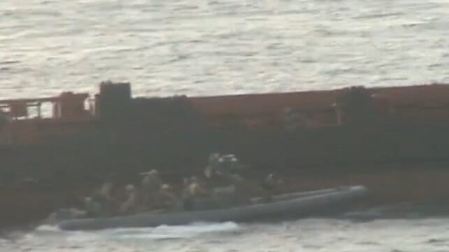 File image: U.S. forces conduct an opposed boarding (USN file image)