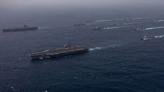 USN is Arabian Sea June 2026