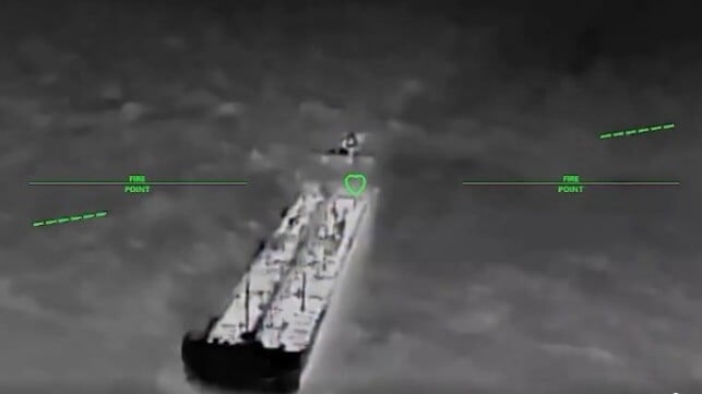 Tanker targeted in Sea of Azov