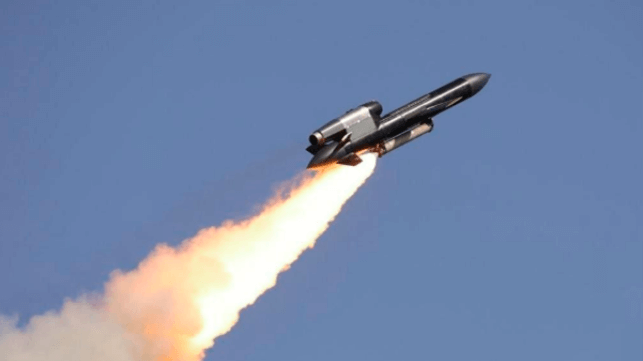 Ukrainian Flamingo cruise missile takes off (FirePoint)