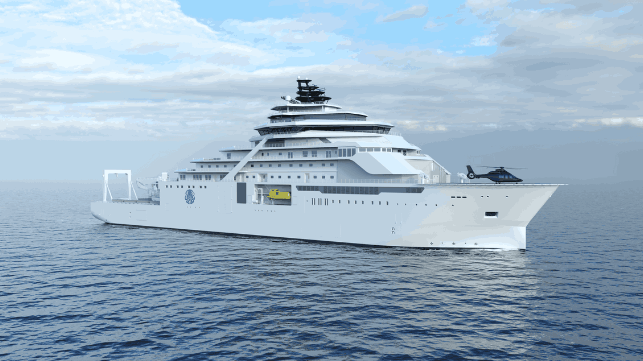 research vessel rendering