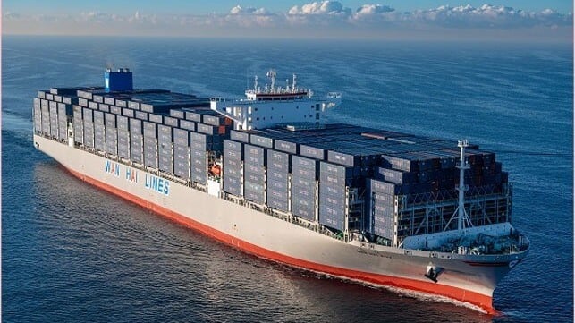 Wan Hai containership