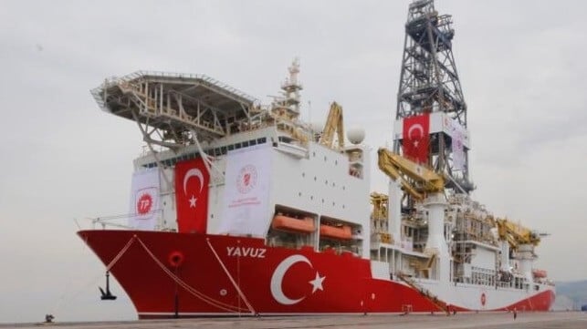 Turkish drillship Yavuz (TPAO file image)