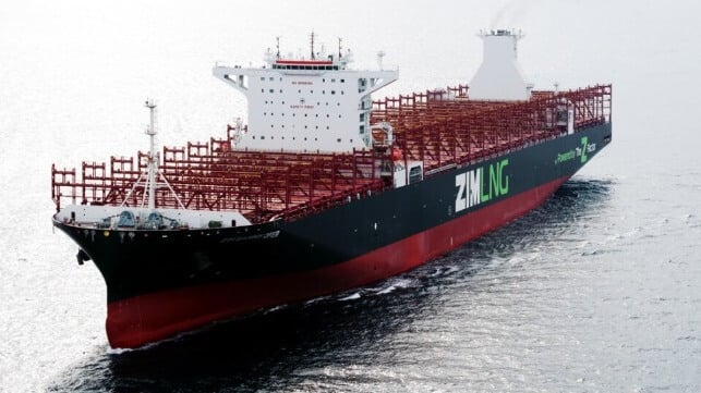 ZIM sammy ofer container ship 