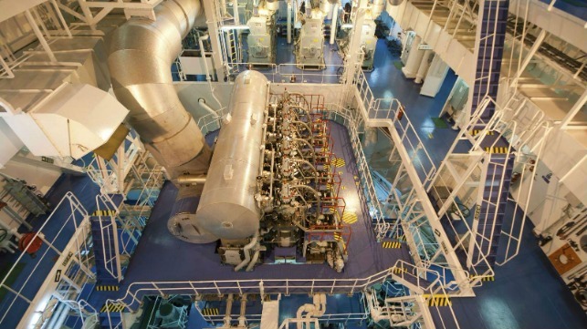 ammonia-fueled marine engine