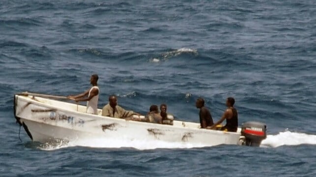 Somali pirate vessel