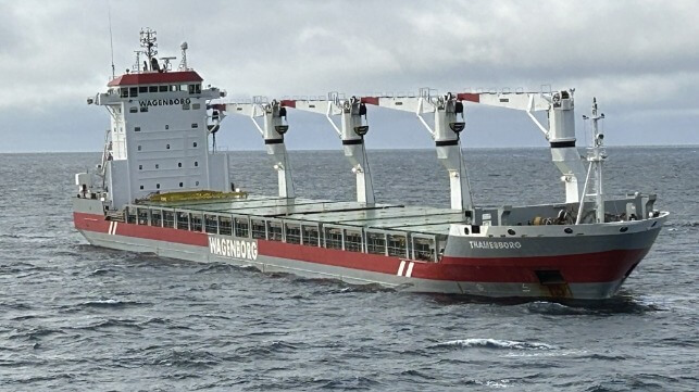 cargo ship grounded in the Arctic