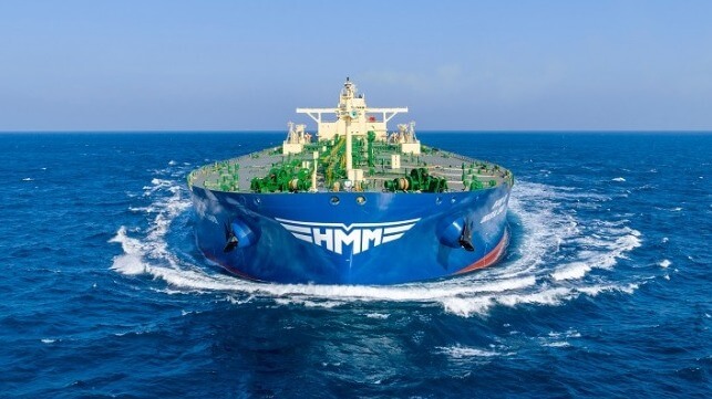 very large crude oil tanker