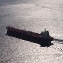 tanker at sea
