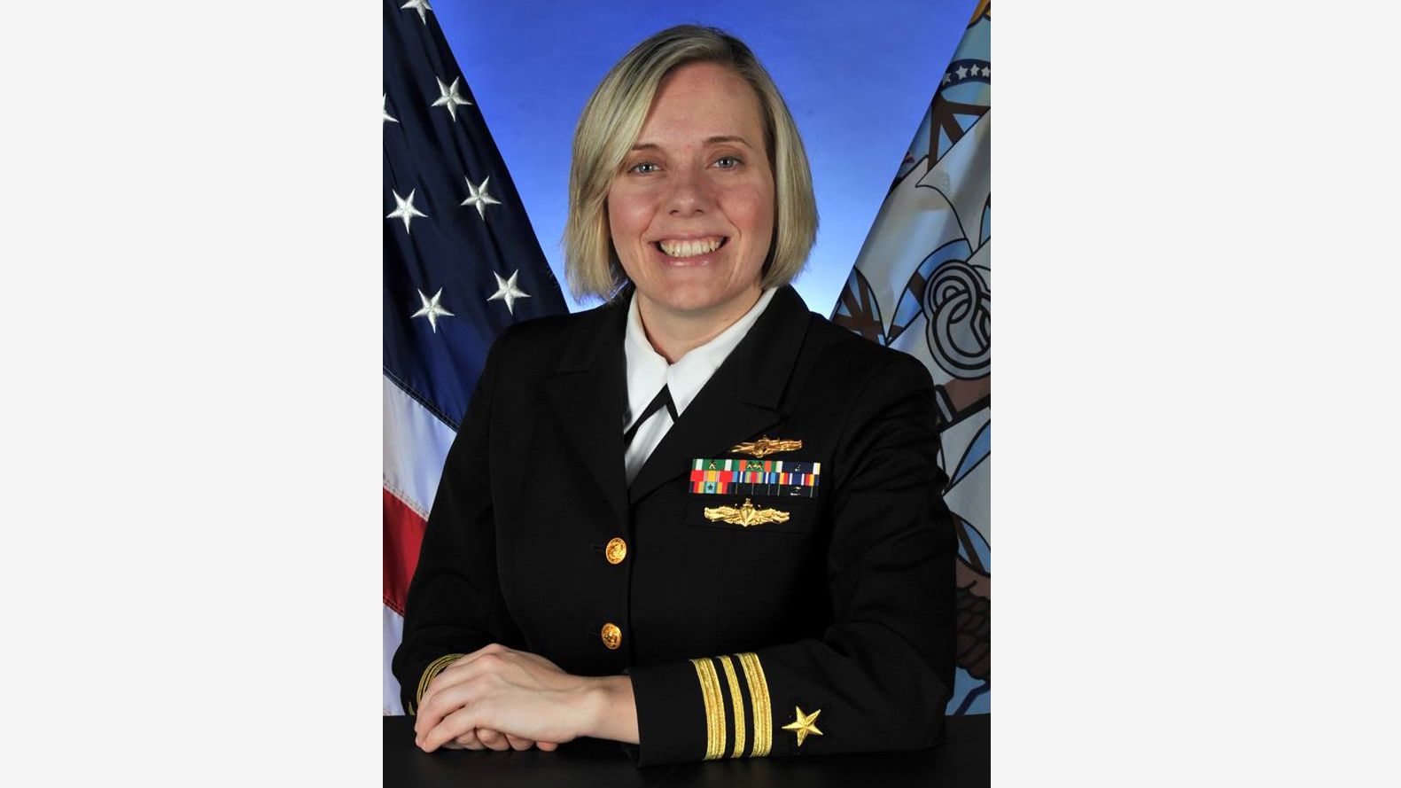 U.S. Navy Lieutenant Commander Angela Lefler