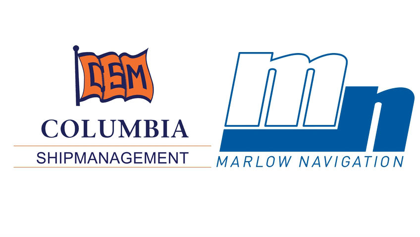 Columbia Shipmanagement Marlow Navigvation logo merger