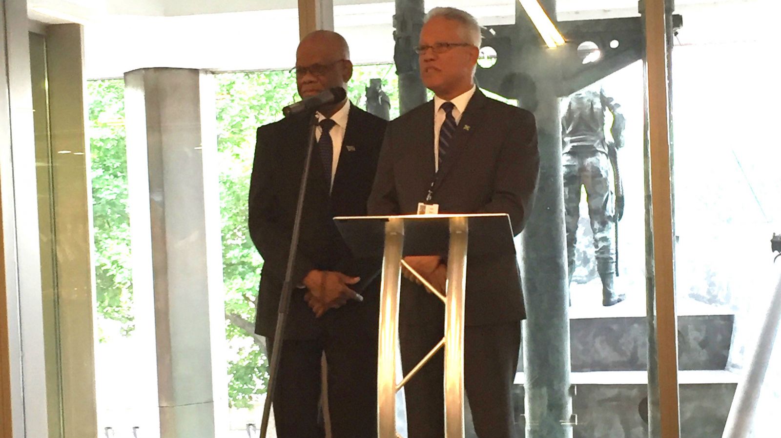 Rear Admiral Peter Brady Seth George Ramocan mah