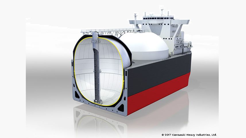 KHI-Moss-type-LNG-tank-design