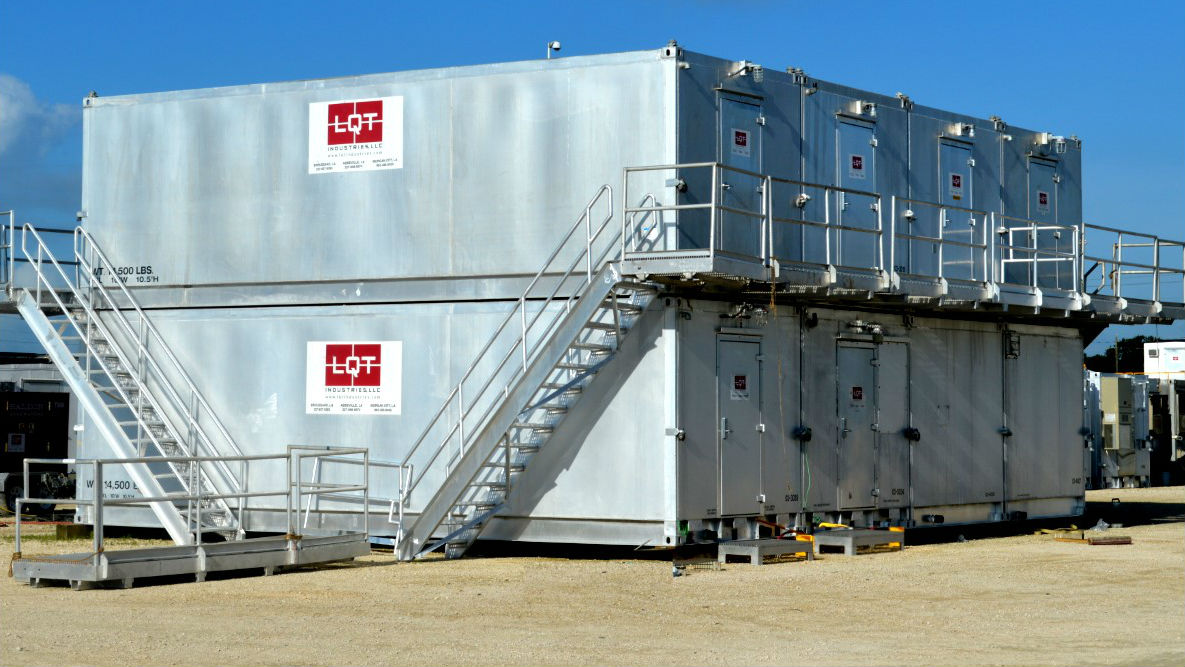 LQT Emergency Response modular emergency shelters Hurricane Harvey 