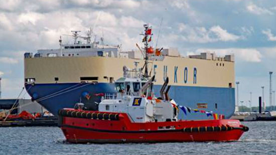 Kotug Smit Towage Damen Shipyards sister tugs ASD 2913 Rotterdam and Southampton  