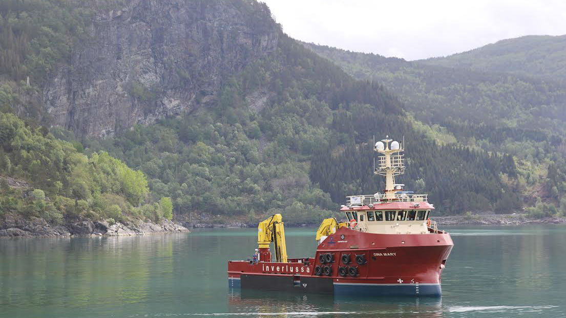 Aquaculture Workboat for Inverlussa Marine Services